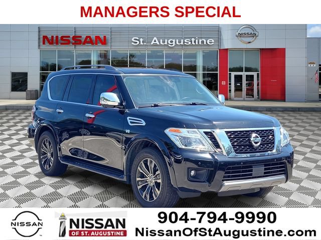 Used 2020 Nissan Armada Platinum w/ Captain's Chairs Package AWD/4WD image 1