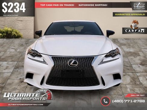 Used 2014 Lexus IS 250 w/ F-Sport Package RWD image 5
