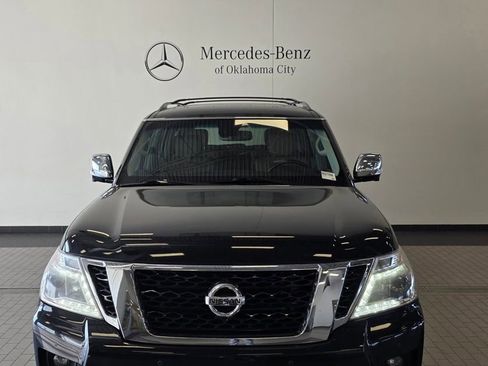 Used 2017 Nissan Armada Platinum w/ Captain Seat Package image 2