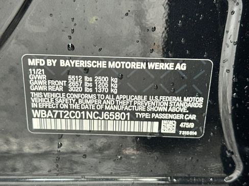 Used 2022 BMW 740i w/ M Sport Package image 37