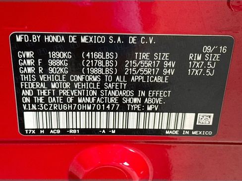 Used 2017 Honda HR-V EX-L image 27