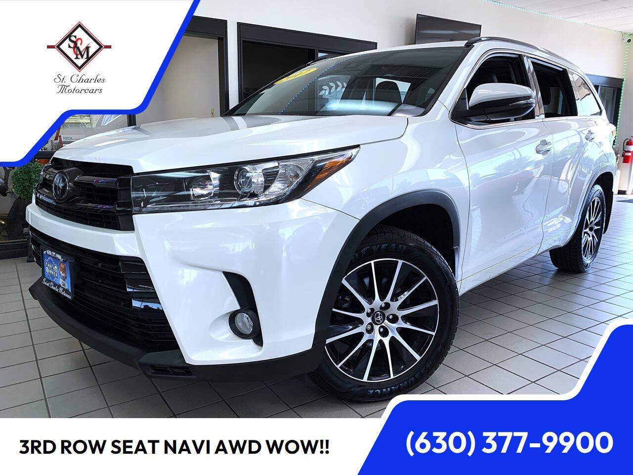 Used 2017 Toyota Highlander SE AWD/4WD image 1