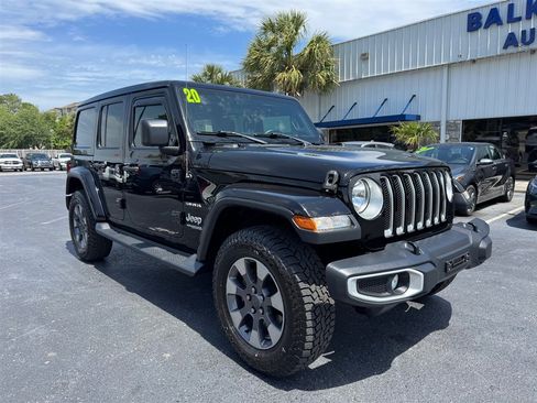 Used 2020 Jeep Wrangler Unlimited Sahara AWD/4WD image 2