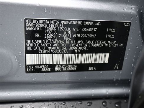 Certified 2025 Toyota RAV4 LE image 20