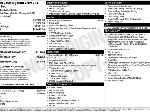 Used 2024 RAM 2500 Big Horn w/ Safety Group AWD/4WD image 1