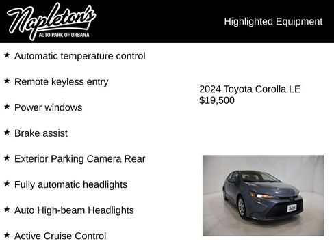 Used 2024 Toyota Corolla LE image 15