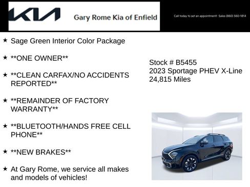 Certified 2023 Kia Sportage X-Line AWD/4WD image 7