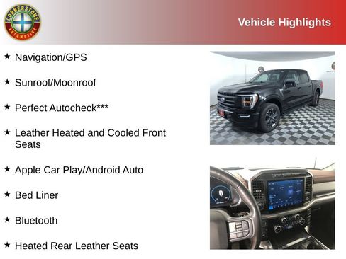 Used 2023 Ford F150 Lariat w/ Equipment Group 502A High AWD/4WD image 2
