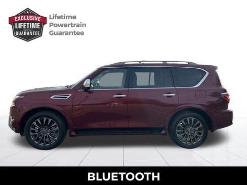 Certified 2024 Nissan Armada Platinum w/ Captain's Chairs Package image 2