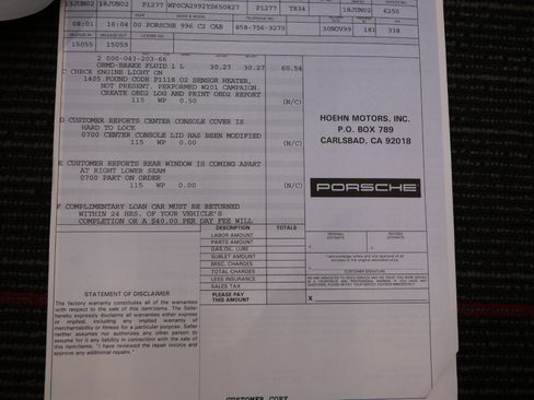 Used 2000 Porsche 911 Cabriolet image 62