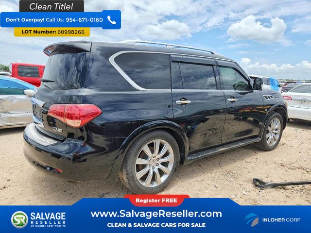 Used 2014 INFINITI QX80 4WD w/ Theater Package image 4