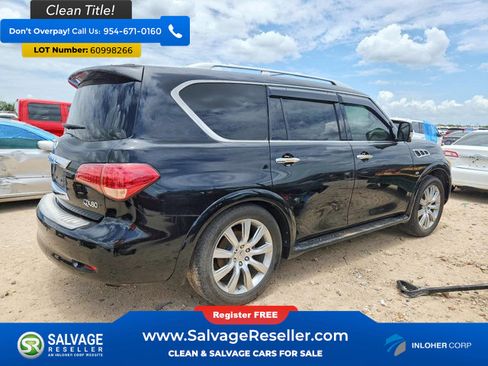 Used 2014 INFINITI QX80 4WD w/ Theater Package image 4