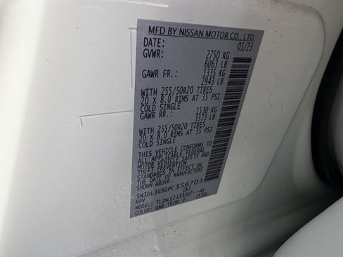Used 2023 INFINITI QX60 Sensory AWD/4WD image 52