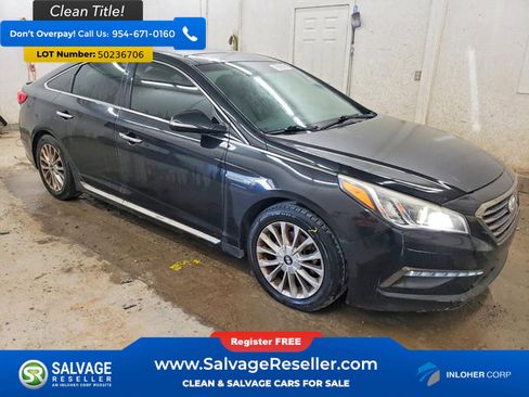 Used 2015 Hyundai Sonata Limited w/ Option Group 05 FWD image 5