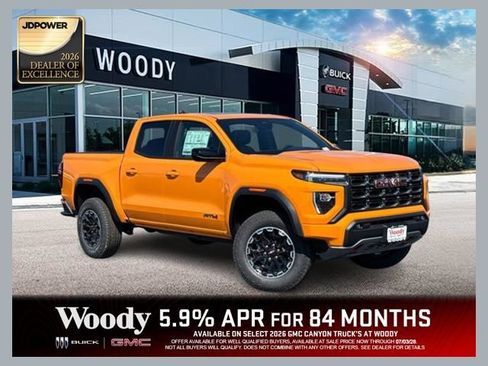 New 2026 GMC Canyon AT4 w/ Technology Plus Package AWD/4WD image 1