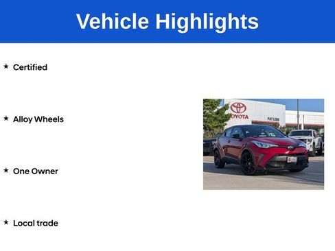 Certified 2022 Toyota C-HR Nightshade FWD image 5