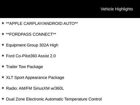 Used 2023 Ford F150 XLT w/ Equipment Group 302A High image 9