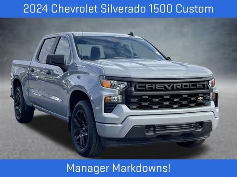 Used 2024 Chevrolet Silverado 1500 Custom image 1