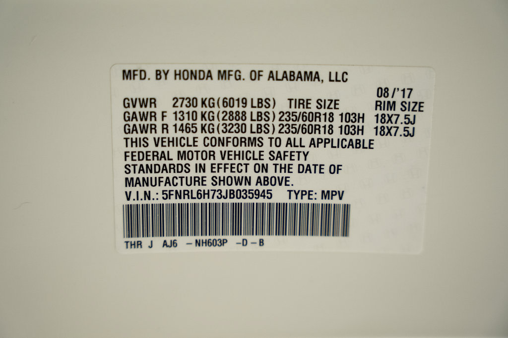 Used 2018 Honda Odyssey EX-L image 40