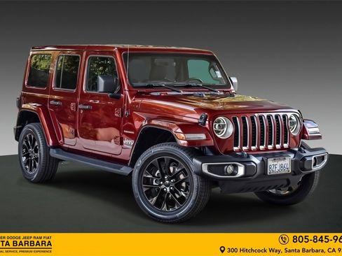 Used 2021 Jeep Wrangler Unlimited Sahara w/ Cold Weather Group image 1