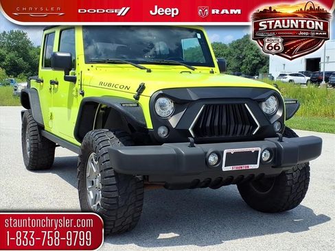 Used 2017 Jeep Wrangler Unlimited Rubicon w/ Connectivity Group AWD/4WD image 1