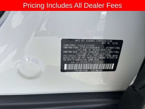 Used 2026 Subaru Outback Wilderness AWD/4WD image 38
