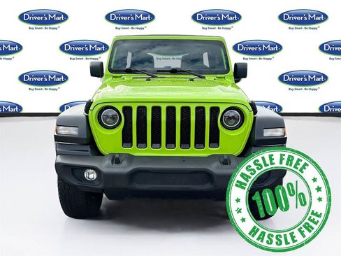 Used 2021 Jeep Wrangler Unlimited Sport AWD/4WD image 2