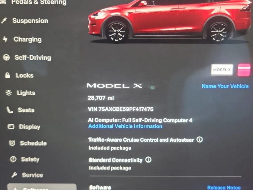 Used 2023 Tesla Model X AWD/4WD image 8