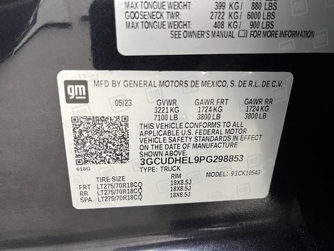 Used 2023 Chevrolet Silverado 1500 ZR2 AWD/4WD image 60