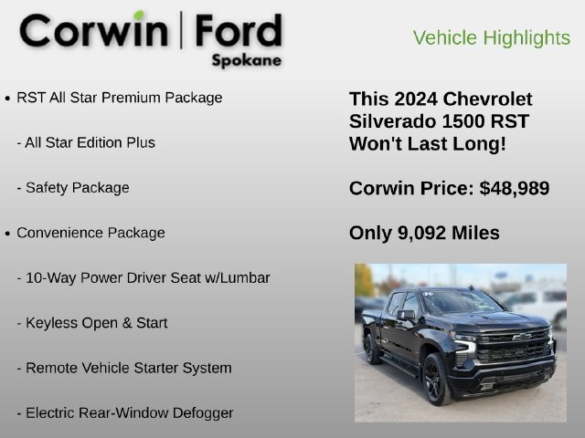 Used 2024 Chevrolet Silverado 1500 RST AWD/4WD image 18
