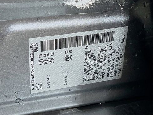 Used 2023 Nissan Maxima SV w/ Floor Mat Group image 29