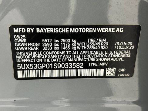 Used 2025 BMW X3 xDrive30i w/ M Sport Package AWD/4WD image 21