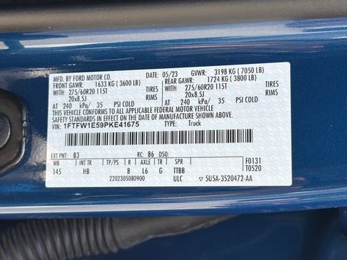 Used 2023 Ford F150 Lariat w/ Equipment Group 502A High AWD/4WD image 37