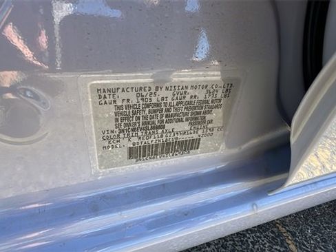 New 2025 Nissan Versa SV w/ Trunk Package image 32