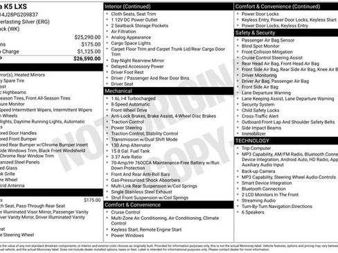 Used 2023 Kia K5 LXS FWD image 30