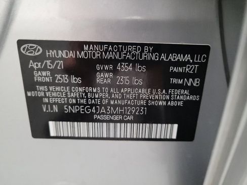 Used 2021 Hyundai Sonata SE FWD image 33
