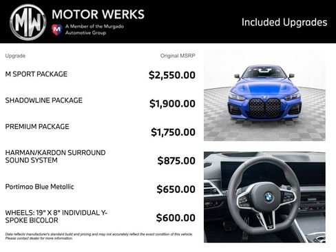 Used 2025 BMW 430i xDrive Coupe w/ M Sport Package AWD/4WD image 4