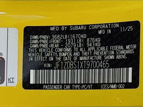 New 2026 Subaru BRZ tS image 31