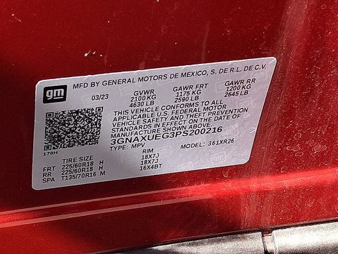 Certified 2023 Chevrolet Equinox LT AWD/4WD image 29