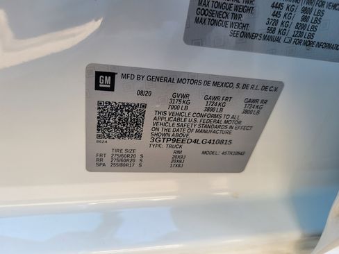 Used 2020 GMC Sierra 1500 AT4 w/ AT4 Premium Package image 31