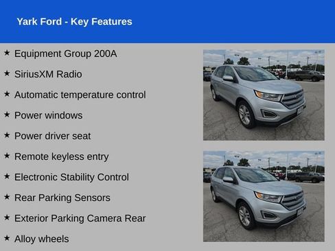 Used 2017 Ford Edge SEL AWD/4WD image 2