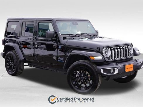 Certified 2025 Jeep Wrangler Unlimited Sahara w/ Safety Group image 1