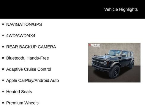 Used 2023 Ford Bronco Wildtrak AWD/4WD image 2
