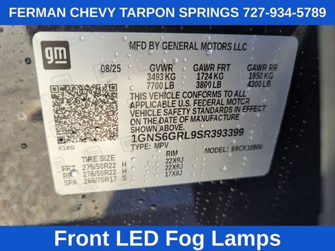 New 2025 Chevrolet Suburban High Country w/ LPO, Illumination Package image 24