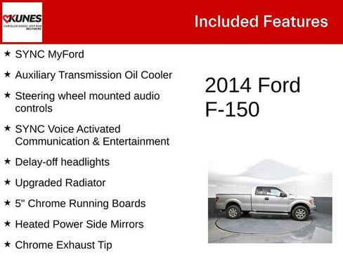 Used 2014 Ford F150 XLT w/ Equipment Group 302A Luxury image 2