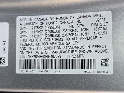 Used 2024 Honda CR-V EX image 37