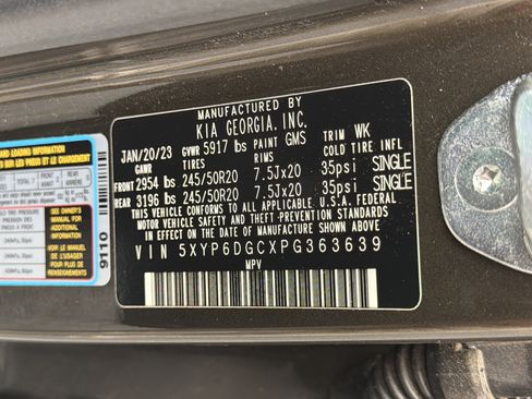 Used 2023 Kia Telluride S w/ S Sunroof Package AWD/4WD image 35