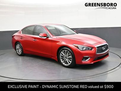 Used 2022 INFINITI Q50 Luxe w/ Cargo Package