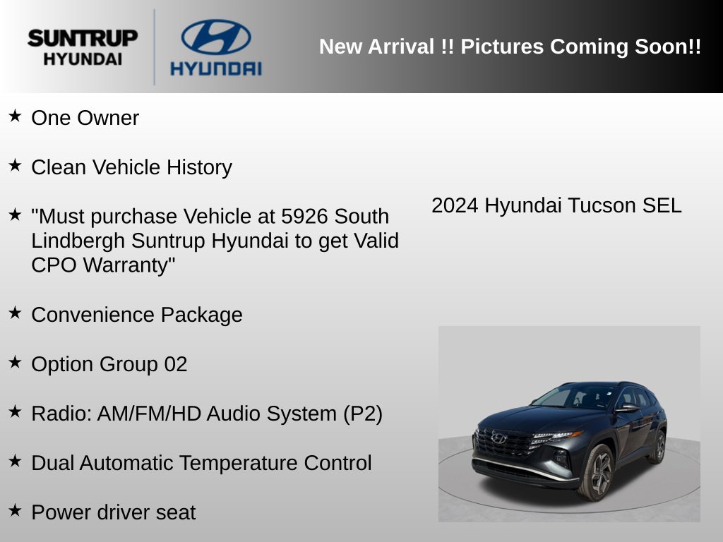 Used 2024 Hyundai Tucson SEL w/ Convenience Package AWD/4WD image 6