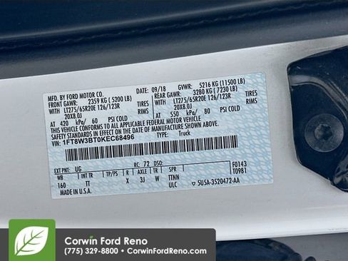 Used 2019 Ford F350 Limited w/ FX4 Off-Road Package AWD/4WD image 33